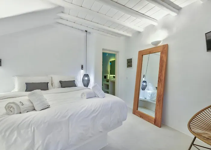 빌라 Mykonian Mews Luxury 프사로우